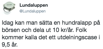 Rent ut sagt oforskamt att kalla det sparkonto Rent ut sagt oforskamt att kalla det sparkonto