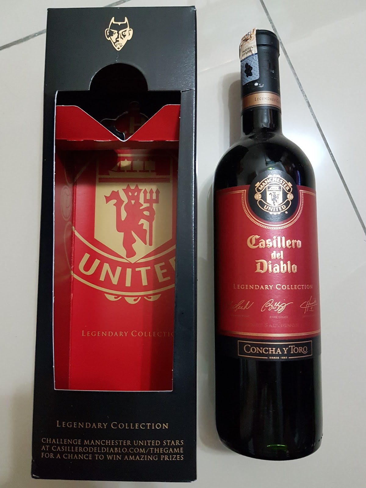 Manchester United Casillero del Diablo Red Wine
