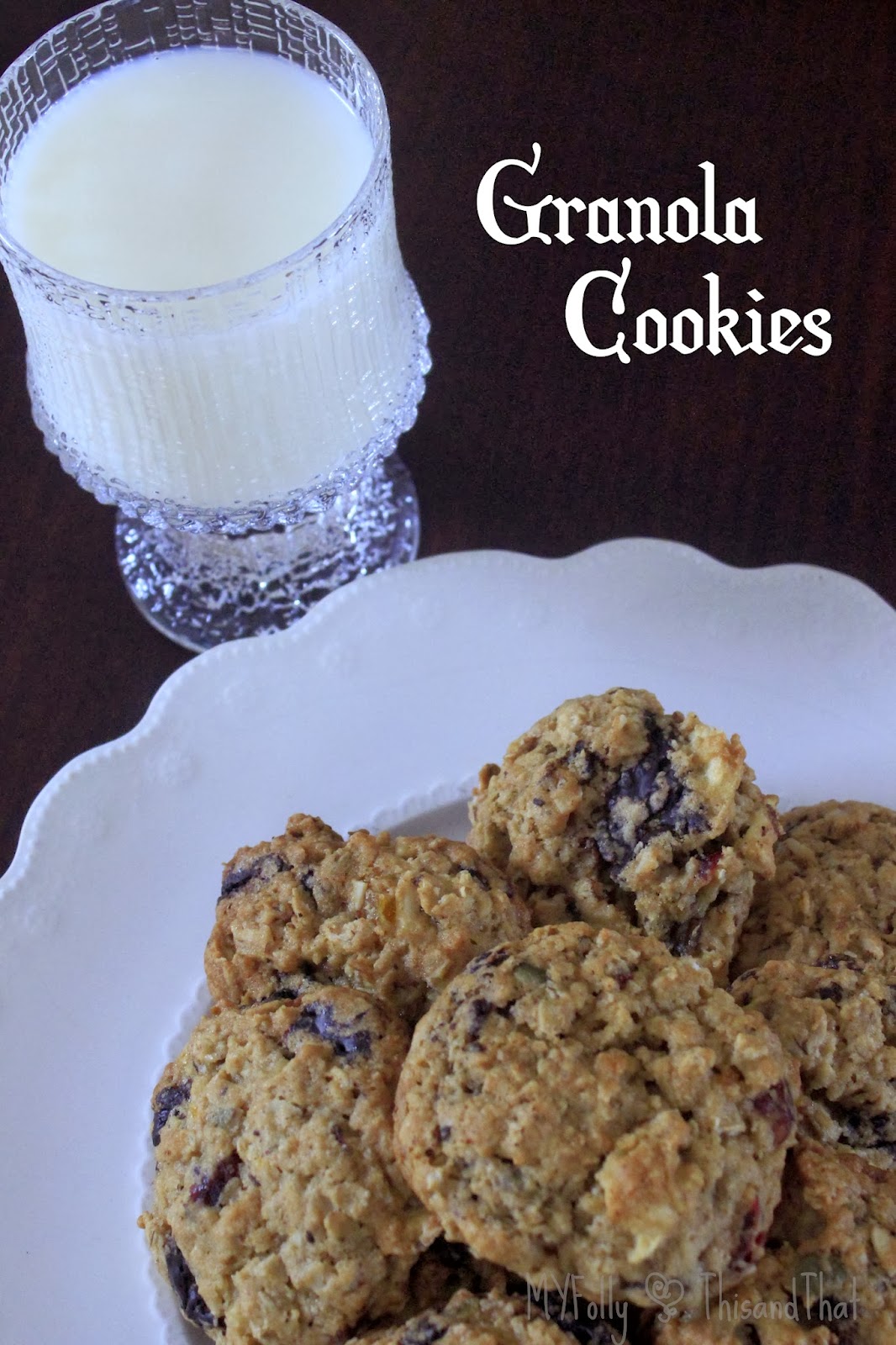 This and that Fill the Cookie Jar with Granola Cookies