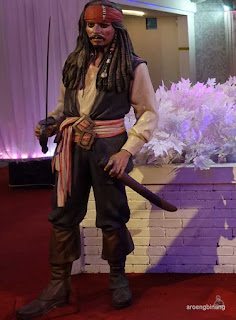Kapten Jack Sparrow de arca statue art museum yogyakarta