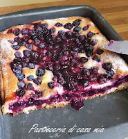 schiacciata ai mirtilli ricetta di pasticceria di casa mia