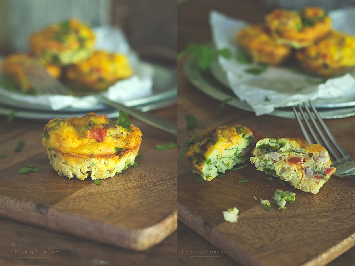 Melley Mey's Kitchen Chicken & Spinach Egg Muffins Recipe...