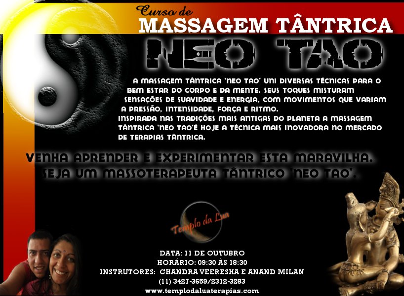 Chandra Veeresha TANTRA : Curso de Massagem Tantrica NEO TAO