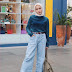 Ootd Hijab Jeans Jacket