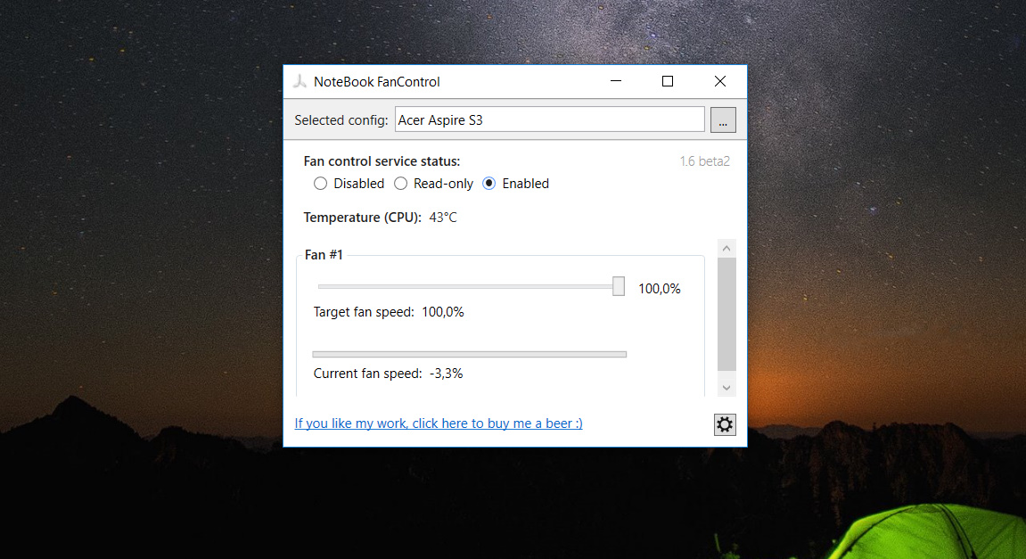 notebook fan control download