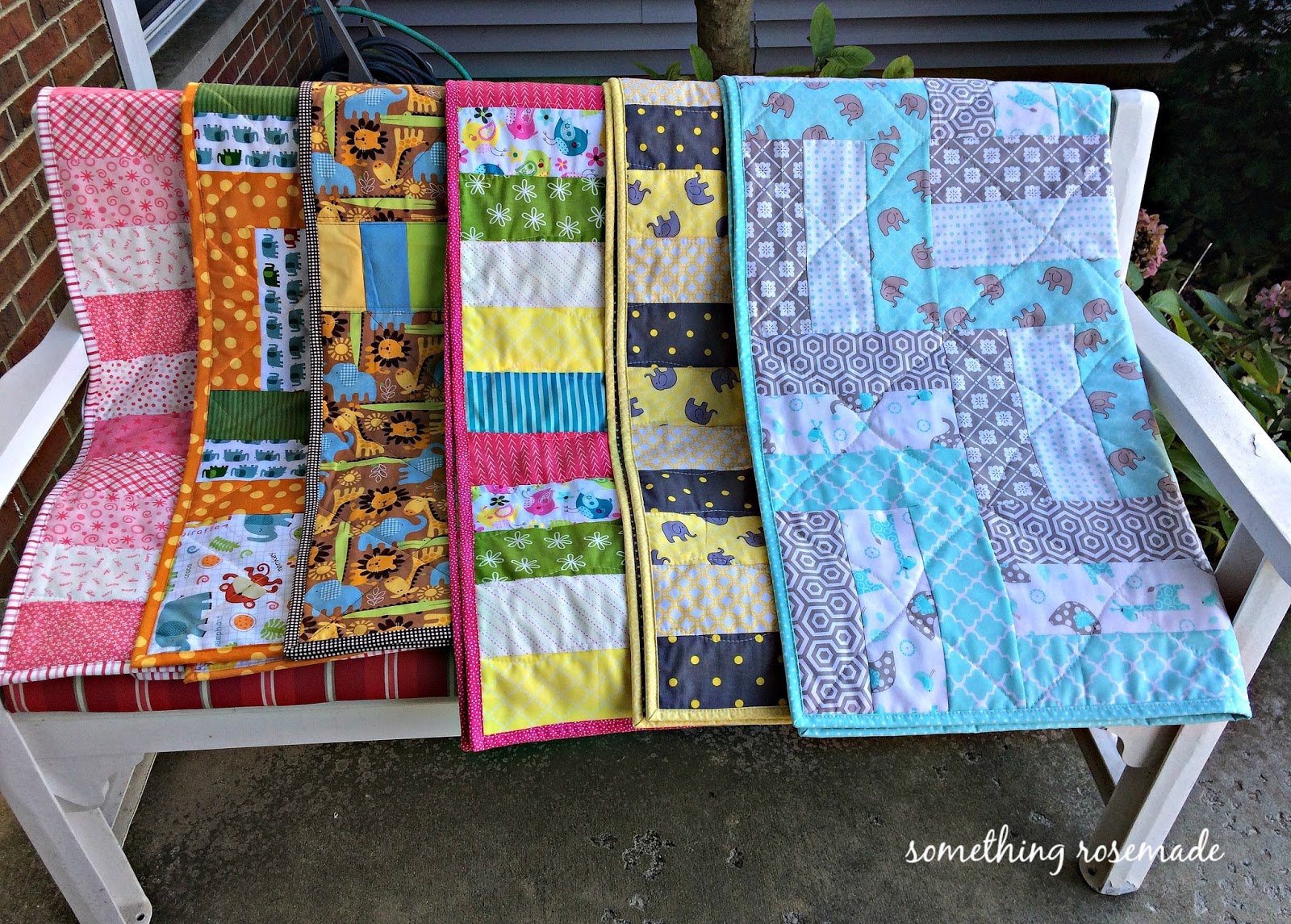 something rosemade Happy Quilt Joy The Six Baby Quilts for the
