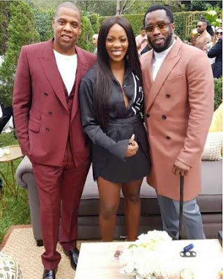 Tiwa Savage Hangs Out with Jay Z, P Diddy and Kelly Rowland in Los Angeles 