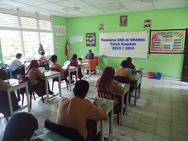 UAS 2014 Di SMAN 1 TELUK KUANTAN