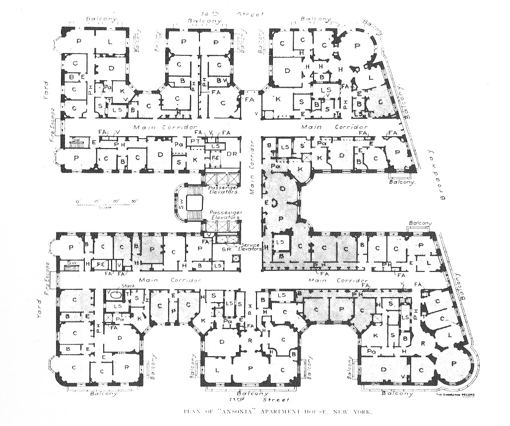 Buildings remarquables de New York the Ansonia
