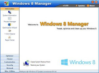 Yamicsoft Windows 8 Manager 1.0.5