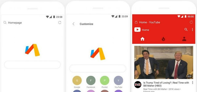 افضل مجموعة متصفحات تخلو من الاعلانات للهواتف تحميل متصفح Via Browser للموبايل
