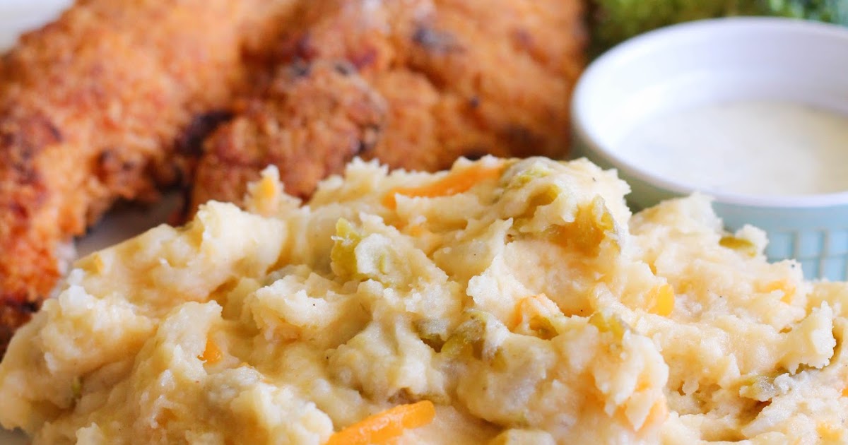 Eat Cake For Dinner Cheesy Green Chile Mashed Potatoes