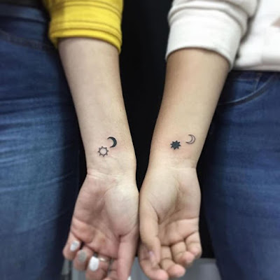24+ Pretty Sun and Moon Tattoo Ideas To Copy This Summer 24+ Pretty Sun and Moon Tattoo Ideas To Copy This Summer