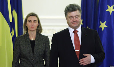 Киев посетила комиссар по иностранным делам ЕС Могерини