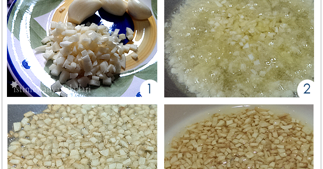 Istimewanya Bidadari: Resepi: Garlic Oil / Minyak Bawang 