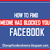 How to detect someone that blocked you on facebook 