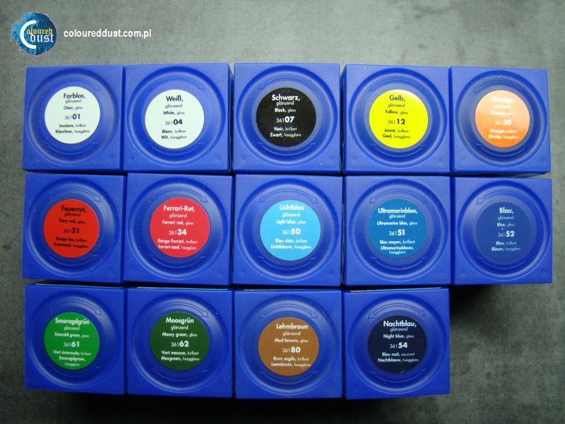 Revell Aqua Paint Chart