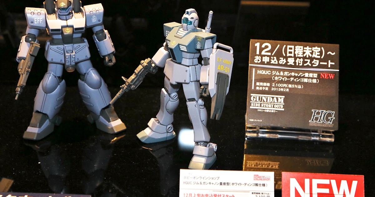 Jim & Guncannon White Dingo Team Custom HGUC by Bandai for sale online Gundam 