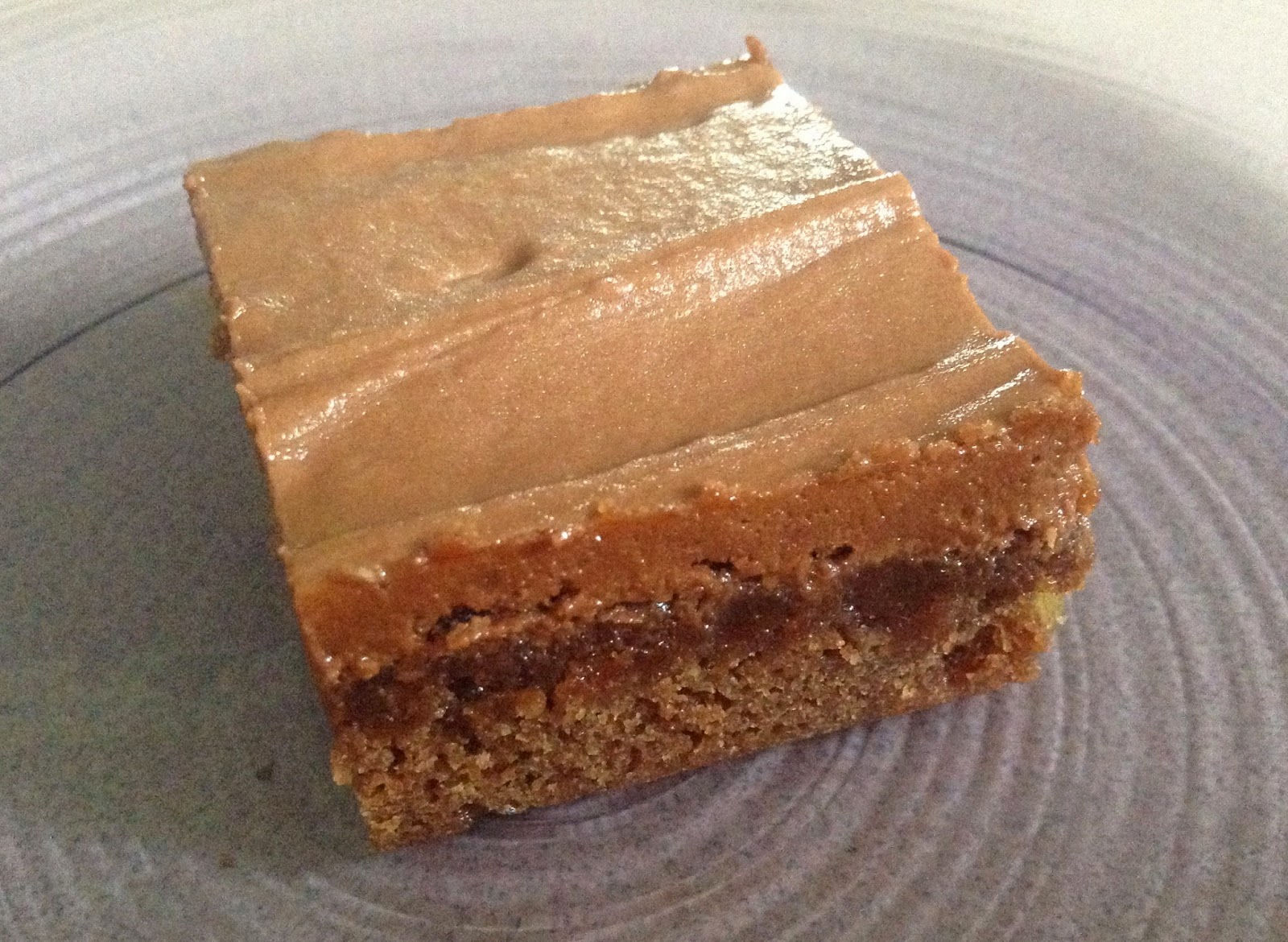 Fudge Four O'Clock with Nutella Frosting