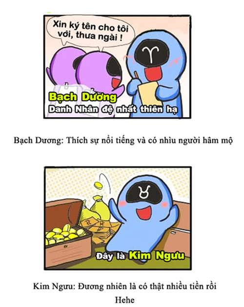 tham vọng của 12 chòm sao Sắc Màu Cuộc Sống