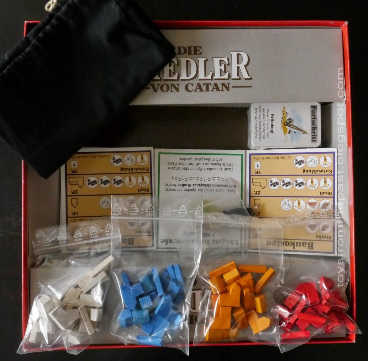 Toys from the Past: #526 THE SETTLERS OF CATAN with SEAFARERS and 5-6 PLAYERS EXPANSIONS (1995 ...