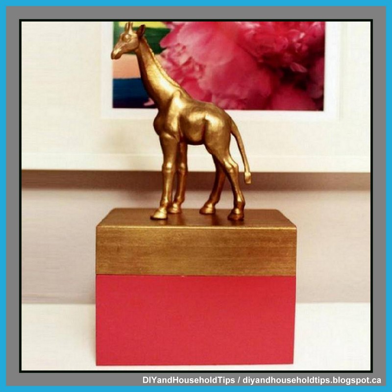 DIY And Household Tips Use A Dollar Store Plastic Toy To Make This Cute Jewelry Box