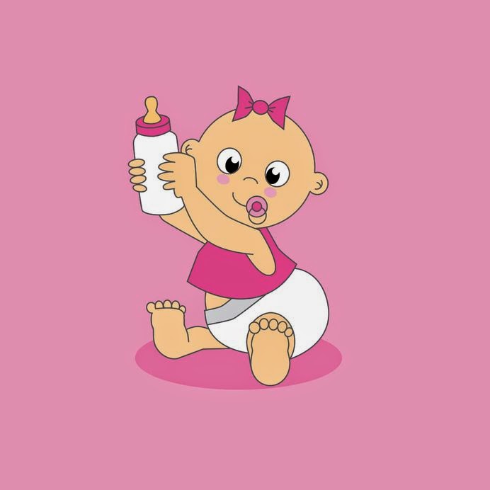 Sweet Baby Girl Free Party Printables. Oh My Baby!