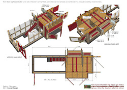 m113 coop chicken plans construction split
