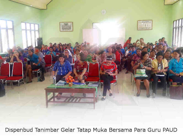 Dispenbud Tanimbar Gelar Tatap Muka Bersama Para Guru PAUD Dispenbud Tanimbar Gelar Tatap Muka Bersama Para Guru PAUD