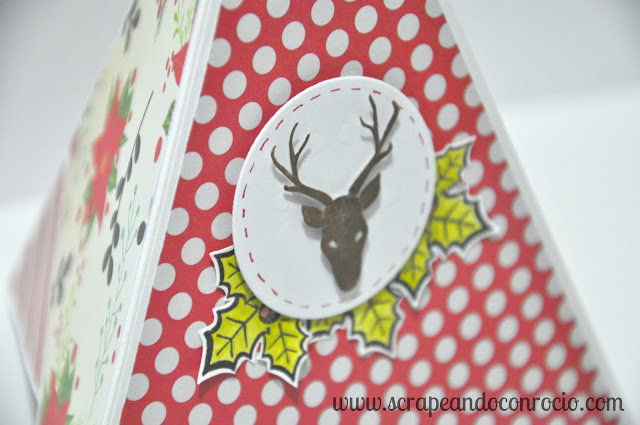 Tutorial Teepee Card Tarjeta Pirámide Scrapbooking Tutorial Teepee Card Tarjeta Pirámide Scrapbooking