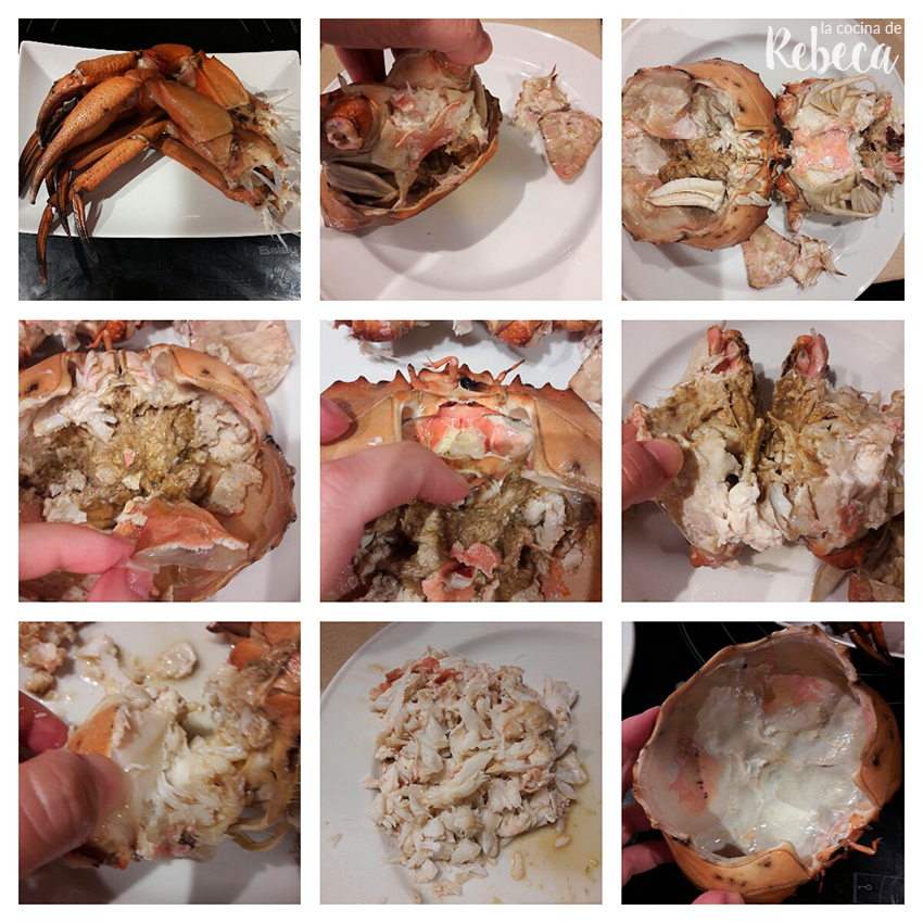 La Cocina De Rebeca Como Cocer Limpiar Y Servir Un Cangrejo Real cocer limpiar y servir un cangrejo real