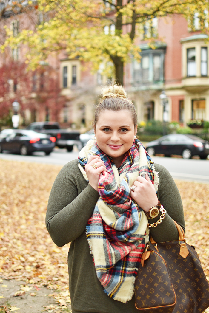 ASOS Plaid Blanket Scarf / Mrs. on the Move