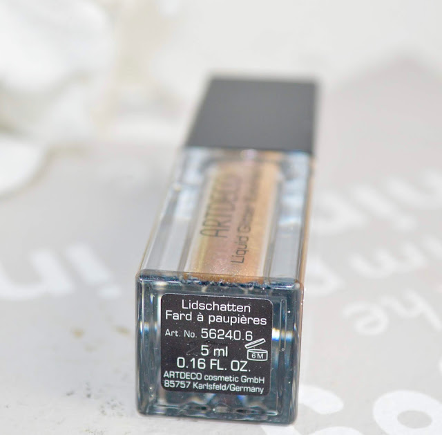 All about Melli [Review] Artdeco Liquid Glitter Eyeshadow "Moonstone"