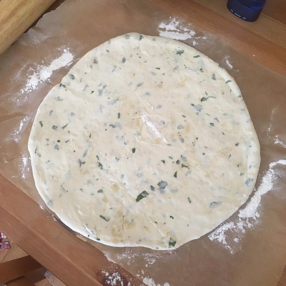 MATTYB BAKES FABULOUS GARLIC AND CORIANDER FLATBREAD