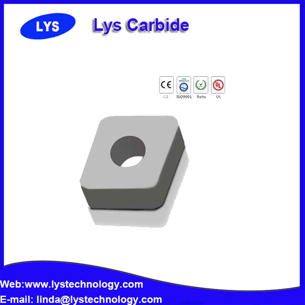 Tungsten carbide LYS ceramic turning inserts for cast iron and steel