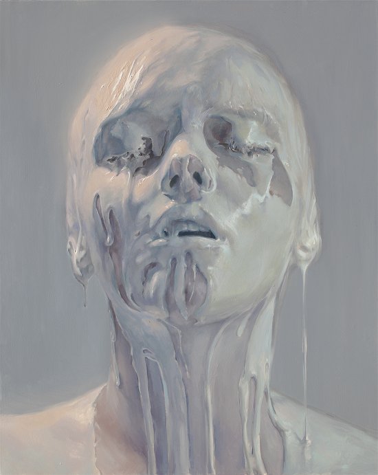 Pessoas cobertas com creme, chantili e outras sobremesas nas provocativas pinturas realistas de Ivan Alifan Ivan Alifan pinturas retratos homens mulheres cobertas creme branco e sobremesas comida fetiche sexualidade