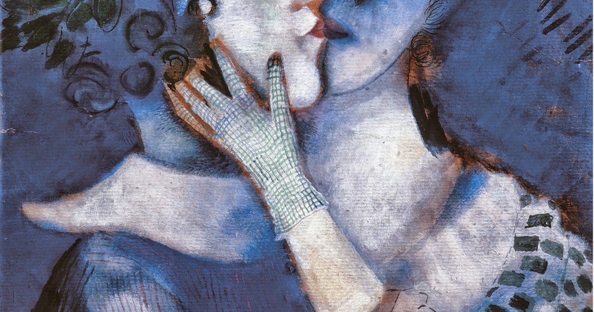 Blue lovers Шагал.