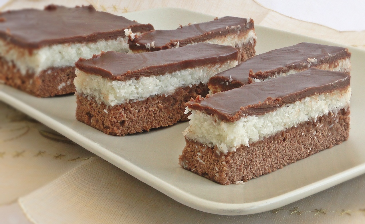 Torta de Coco y Chocolate Recetas de Cocina