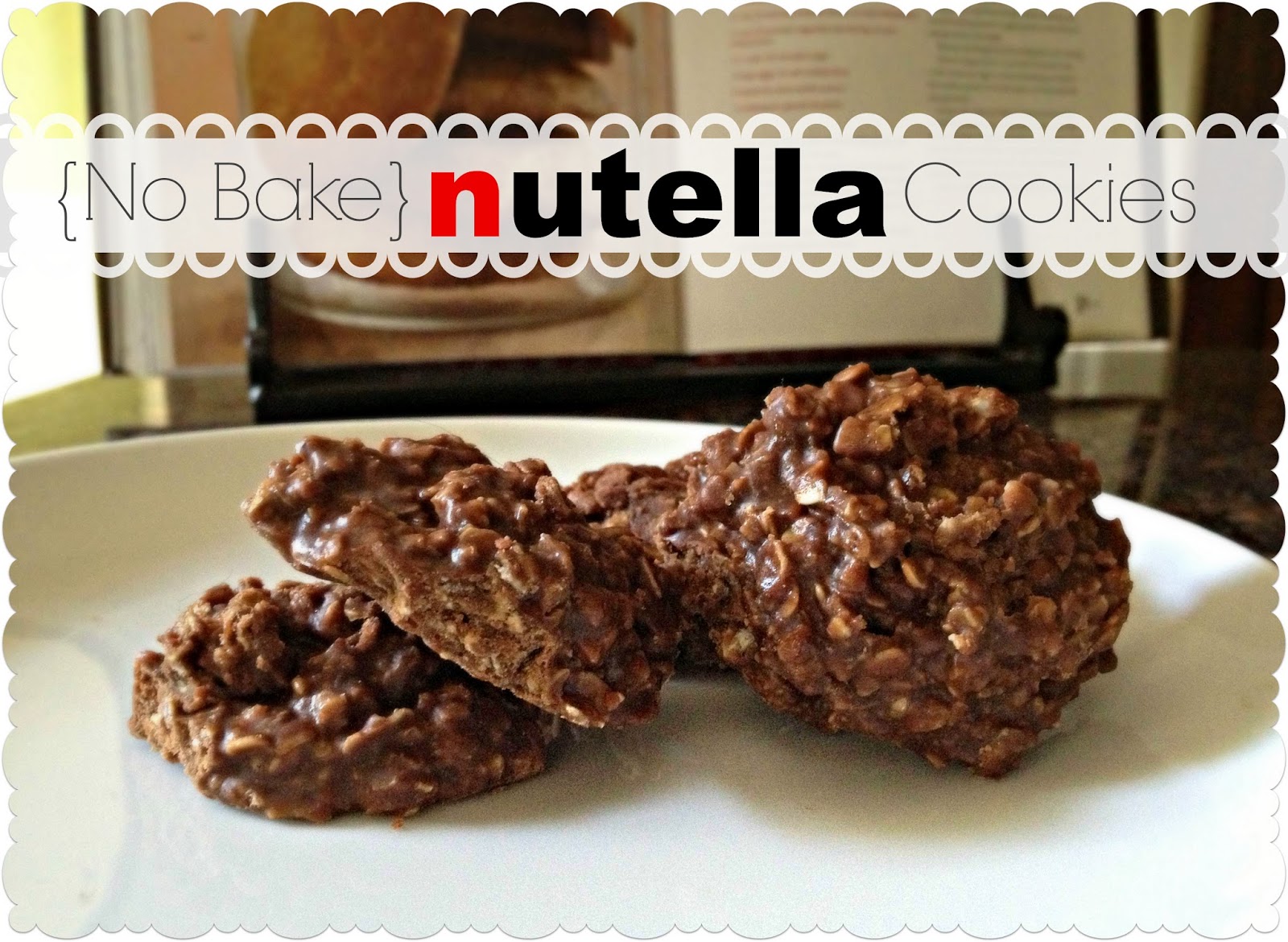 Life's Simple Measures: {No Bake} Nutella Cookies