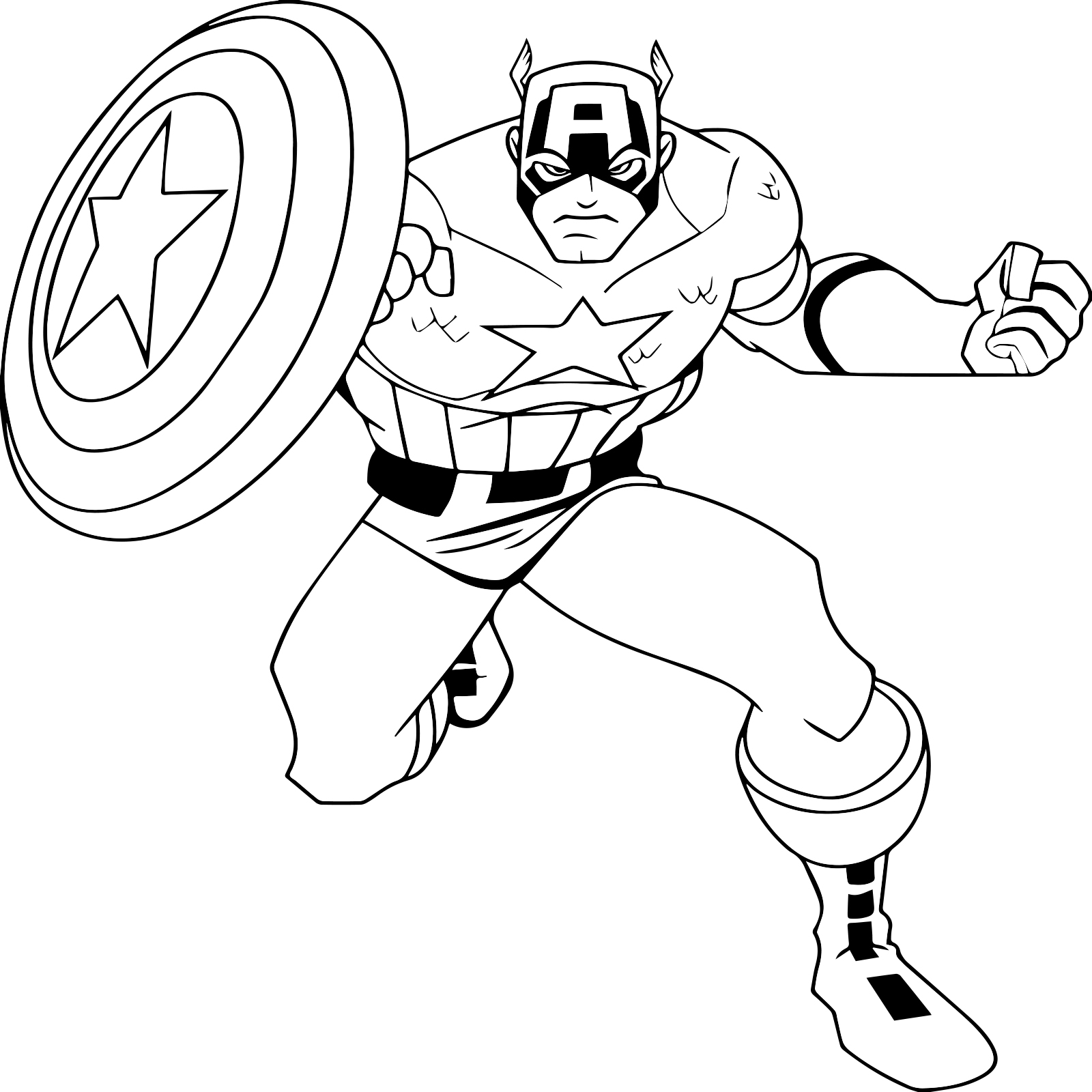 Free Videos For Kids Free Online Captain America Coloring Pages For Kids