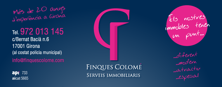 IMMOBILIARIA FINQUES COLOMÉ