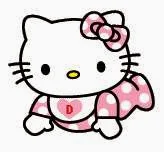 Alfabeto Hello Kitty bebé D.
