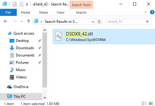 d3dx9_42.dll download and install