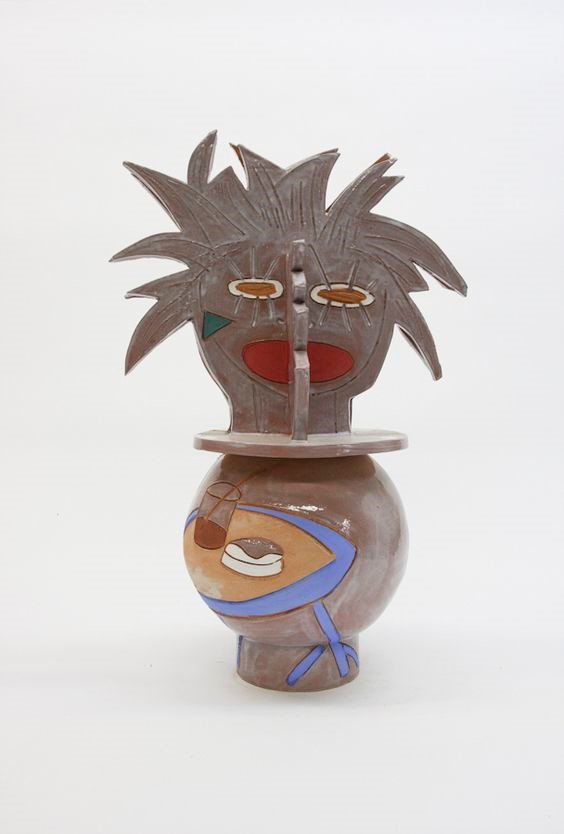 A page from my PATTERN JOURNAL / Lichen on concrete - Ziperstein ceramic sculpture www.BoHoHome.com @bohosusan