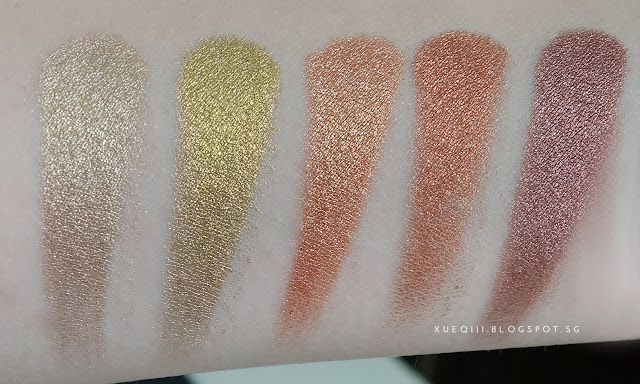 Colourpop Super Shock Shadows Review and Swatches Get Lucky, Telepathy, KathleenLights, Game Face, Boy Band