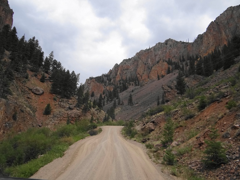 THE END Creede Colorado