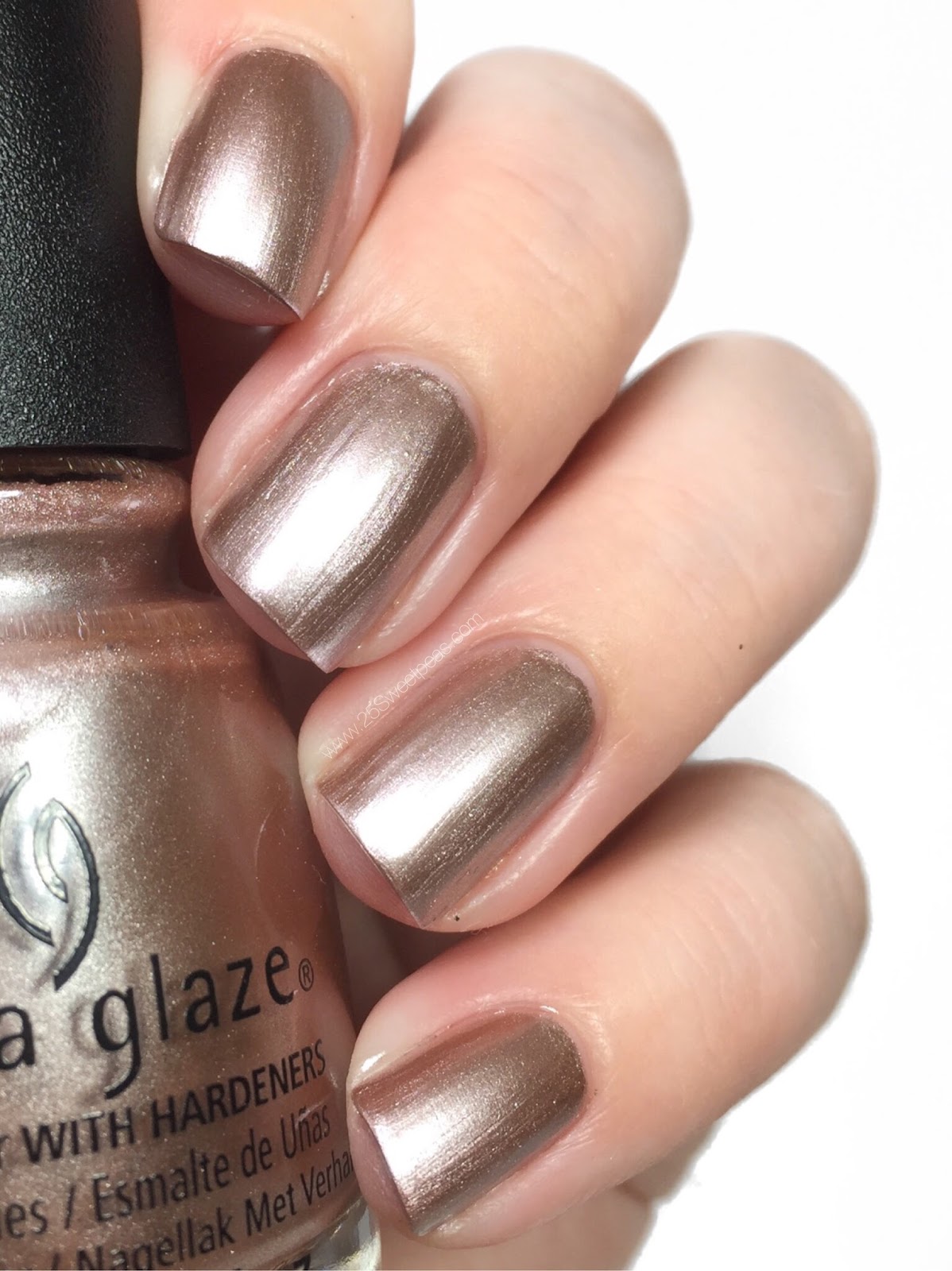 China Glaze Glam Finale Swatches 25 Sweetpeas