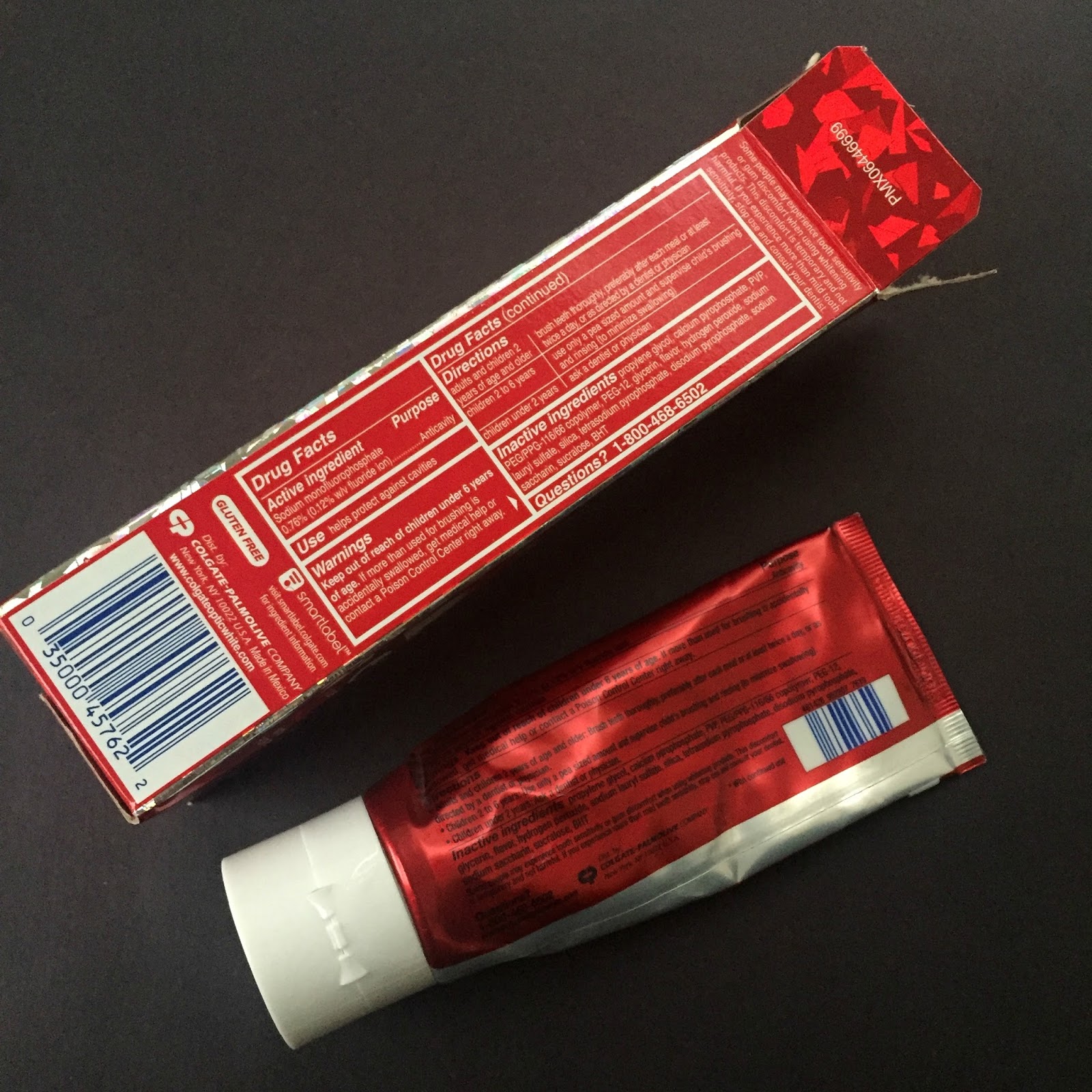 Colgate® Optic White® Platinum™ StainLess White™ Toothpaste and