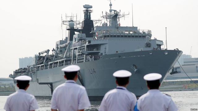 Tàu HMS Albion của Hải quân Anh