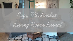 living minimalist cozy room cottage reveal decorating